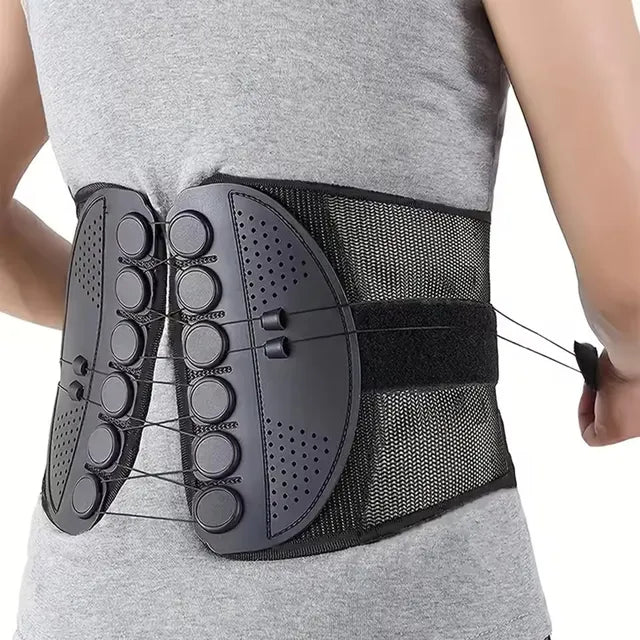 🧘Adjustable Lumbar Support Belt – Lower Back Brace💪